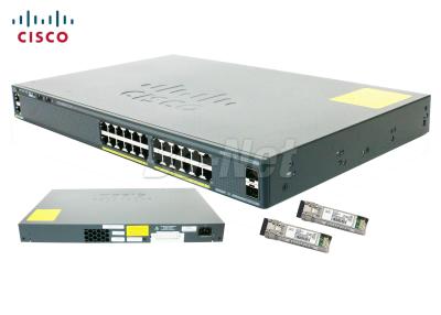 Chine 2960X a employé le gigabit du port 2 X 1G SFP du commutateur de réseau du commutateur WS-C2960X-24TS-LL d'Ethernet de Cisco 24 à vendre