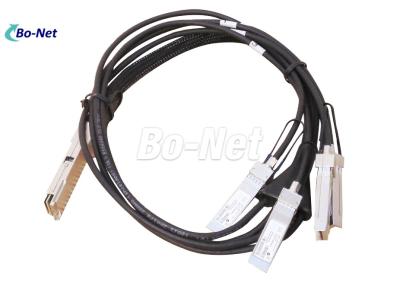 China 40G QSFP 4 al cobre Twinax DAC Cable QSFP-4SFP10G-CU1M de SFP+ 1M Passive Direct Attach en venta
