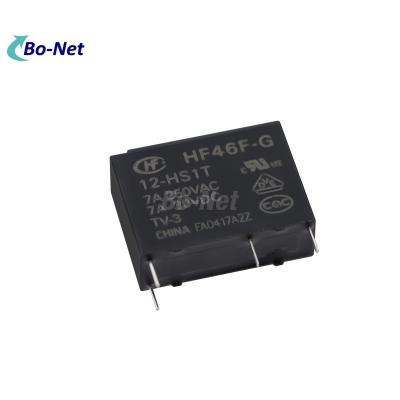 China 4 Pin 7A 10A Magnetic Latching Relay Hongfa HF46F-G-012-HS1 for sale