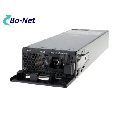 China Original CISCO Network PWR-C1-715WAC-P Original New 715WAC 80+ Platinum Wi1tch Power Supply for Catalyst 9300 Switch for sale