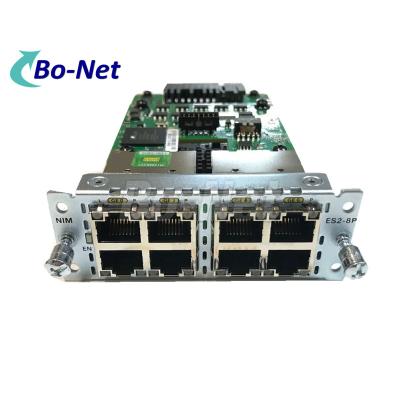 中国 NEW CISCO 4000 Series Integrated Services Router NIM-ES2-8= RJ45 and 8 Port Gigabit Network Layer 2 LAN Interface Module 販売のため