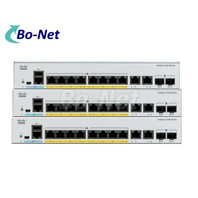 中国 CISCO C1000-8P-E-2G-L 1000 Series 8 Ethernet PoE+ ports and 67W PoE 2x1GSFP and RJ-45 combo uplinks networ 販売のため
