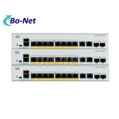 China New Original cisco C1000-8FP-E-2G-L1000 Series 8 Ethernet ports 2x 1G SFP and RJ-45 combo uplinks network switch for sale
