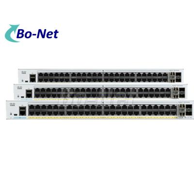 China origina Cisco C1000-48P-4X-L 1000 Series Switch 48 Gigabit Ethernet Ports and 370W network switch for sale