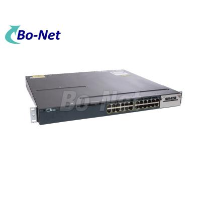 中国 Cisco network switch 3560x 24port poe managed network switch WS-C3560X-24P-S 販売のため