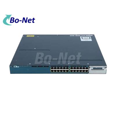 中国 Cisco WS-C3560X-24T-L 3560X Switch 24 Port Gigabit Switch LAN Base Switch With C3KX-NM-1G Module 販売のため