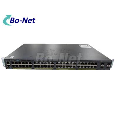 Chine Cisco Original 48 Ports Gigabit Ethernet POE + 4 x Gigabit SFP Switches WS-C2960X-48FPS-L à vendre