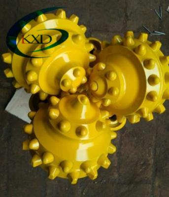 China 7 7/8'' metal sealed bearing blue color  iadc737 mining drilling tricone bits for sale
