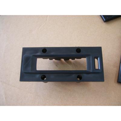 China Customized Single Shot Injection Molding Texture Finish Black Goloy HRA222F Chassis for sale