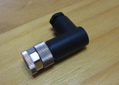 China Custom Electronics Injection Molding For Assembled M8 M12 Female 90 Degree Connector for sale