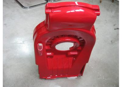 China Auto Parts Injection Molding Services / Gloss Finish Red ABS Automotive Injection Molding for sale