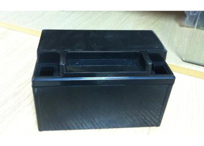 China Gloss Finish Injection Molding Services For 6 Battery Cavities Lead Acid Battery Box for sale