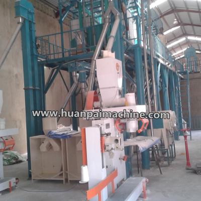 China 50 TPD maize flour milling machine making corn flour machine for sale