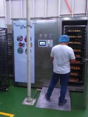 China Refrigerar do Rapid do sistema de refrigeração do pão do restaurante limpo e sanitário à venda