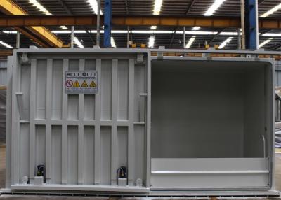 China Capacidade modular Eco da máquina 100㎡ da sala fria do painel de aço inoxidável do plutônio amigável à venda