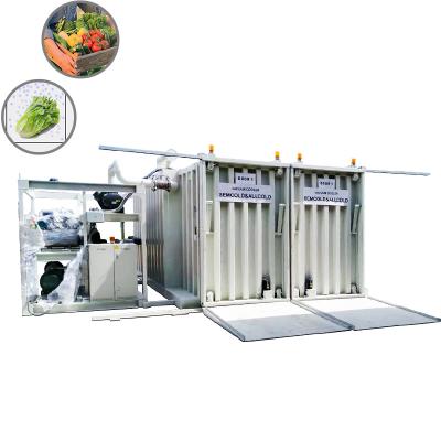 China Fresh Industry Vacuum Cooling Machine Pre Cooling For Button Mushroom Broccoli Vegetables for sale
