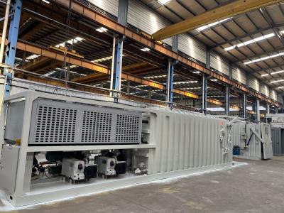 China 98KW PLC Double Chamber Vacuum Cooler 3tons Cycle 6 Pallets for sale