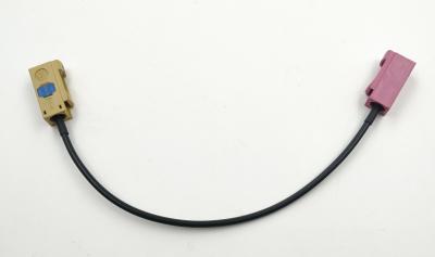 China Código H de cable del RF de la asamblea del conector de Fakra del cable de RG 178 a la hembra del código K SMB de Fakra en venta