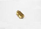 China MMCX RF Coaxial Connectors Low Reflection Broadband Gold Plated 50Ω RoHs Approval for sale