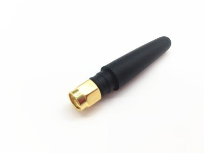 China 3 Dbi Omni Directional Straight Head WiFi Antenna SMA Male GSM / 3G 824 - 2100 Mhz for sale