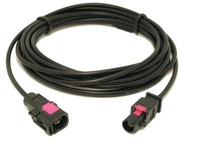 China Fakra Cable Assembly Port Type A SMB Connector Male to Female for sale