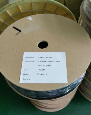 China RF 1.37 Miniature Coaxial Cable for sale