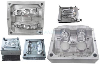 China Customized Headlight Molding Car Tail Lamp Injection Mold Hot Runner for sale