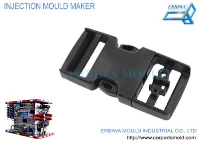 China Two Cavities Home Injection Molding For Plastic Parts Buckle / Button Fastener for sale