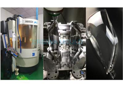 China El molde plástico automotriz durable, 5 AXIS trabajó a máquina la lámpara principal auto/la lente auto en venta