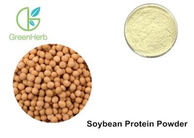China Natural Organic Plant Protein Powder , Soya Bean Protein Powder for sale