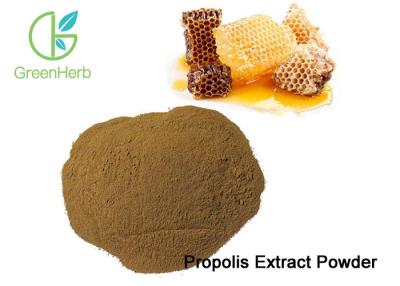 China Food Grade Anti - Biotic Bee Propolis Extract / Anti - Virus Propolis Extract Powder for sale