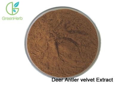 China Men'S Sex Enhancer Pure Deer Antler Velvet Extract Brown Fine Powder for sale