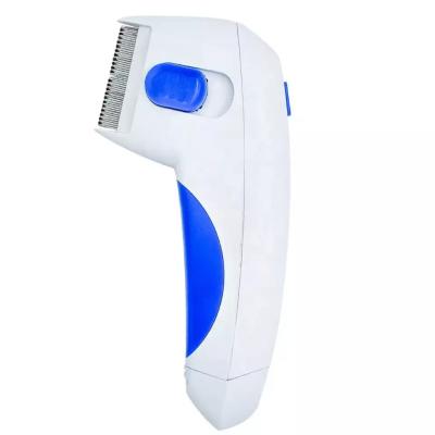 China Pet Anti Flea Lice Cleaner Comb Electric Bushing Dog Pet Comb for sale
