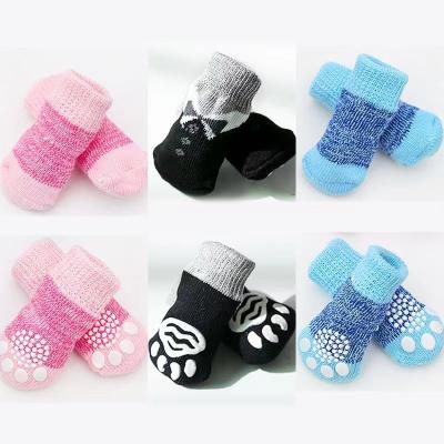 China Factory Selling Nice Quality Cute Pet Socks Multi-Pattern Dog Socks Warm Accessories For Pet Dog Cat for sale