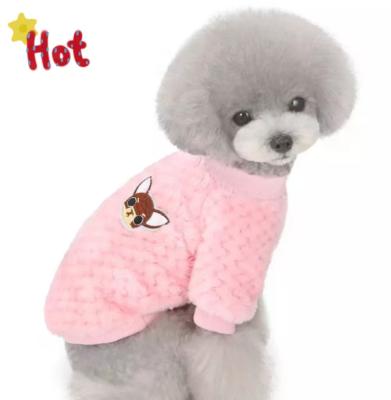 Китай Factory High Quality Lovely Funny Soft Warm Latest Design Dog Plain Sweaters Luxury Pet Clothes For Small Dog продается