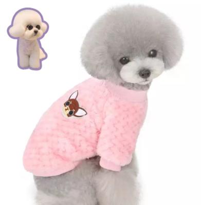 China Manufacture Custom Lovely Funny Soft Warm Latest Design Dog Plain Sweaters Luxury Pet Clothes For Small Dog à venda