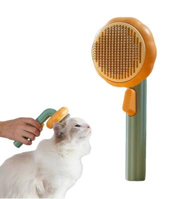 中国 Factory Wholesale Pet Grooming Kit Cleaning Products Self-Cleaning Brush Grooming Comb for Cats Dogs 販売のため