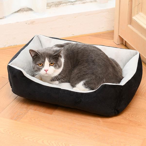 Quality Luxury Cat Pet Calming Beds Cushion XXS XS S Rectangle Fluffy Dog Bed for sale