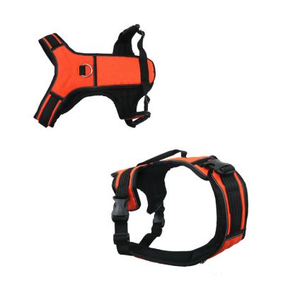 China Washable Training Pet Harness Adjustable Neck Ventilated Reflective For Dogs for sale