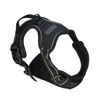 China Custom No Pull Pet Harness vest Reflective Tactical Breathable S M L For puppy for sale