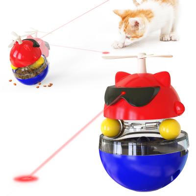 China Infrared Interactive Pet Toys Cat Light Windmill Propeller USB Recharged 512g for sale