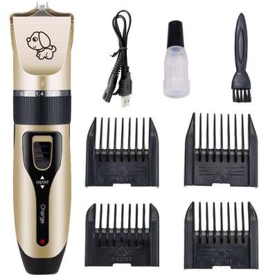 China Household Rechargeable Dog Grooming Clippers 1200mAh Cat Hair Cutting Machine for sale