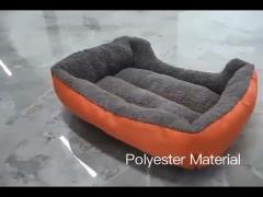 Four Season Comfortable Pet Sofa Bed Polyester Material