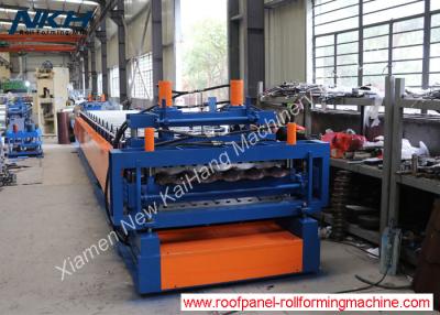 Chine Roofing/tile roof roll forming machine, metal forming, cold rolling, double layer, steel dual layer à vendre