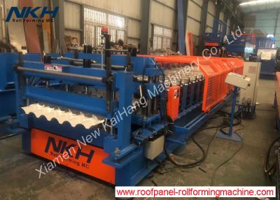 China Tile roll forming machine, step tile, metal tile, roofing tile, semi-round zu verkaufen