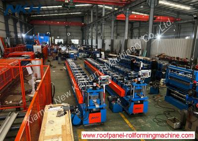 China U Shaped Seamless Gutter Machine , Gutter Roll Forming Machine For Making Steel Rainwater Gutter for sale