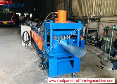 China Full Automatic Roof Gutter Roll Forming Machine With 12 Months Warranty for sale