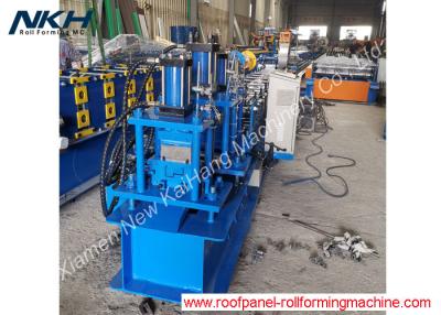 China Galvanized Steel Plate Roller Shutter Door Frame Roll Forming Machine Automatic, Door Frame System Control for sale