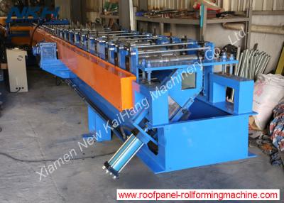 China Roof Round Rainpipe Downspout Roll Forming Machine , 8T Cold Roll Forming Machine for sale
