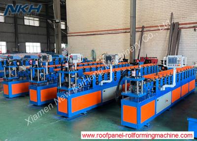 China CE Metal Stud Truss Channel Roll Forming Machine For U Section Light Green House for sale